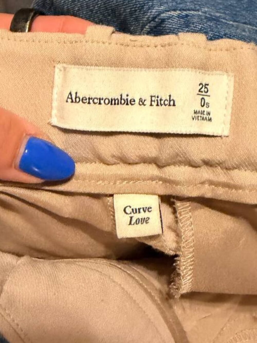 Abercrombie & Fitch Curve Love A&F Sloane Tailored Pant - Picture 4 of 4